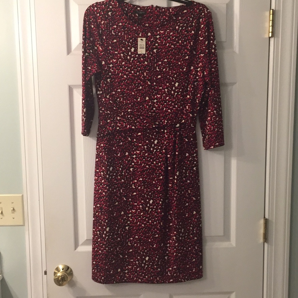 Talbots dress with 3/4 sleeves NWT